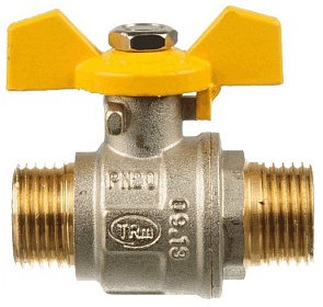 кран шаров. Terma-R газ. 1/2"н/н бант.  30564