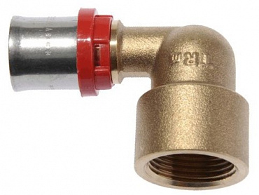 пресс уголок 16*1/2" с внутр.резьбой красн.кольцо TRm 02526