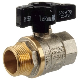 кран шаров. TERMA CB 3/4" в/н бант. 30219