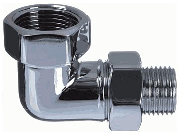 уголок 3/4"*1/2" в/н для полотенцесушителя со сгоном (пара) (01509)