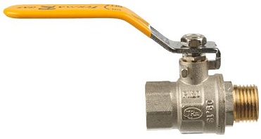 кран шаров. Terma-R газ. 1/2"в/н ручка 30562