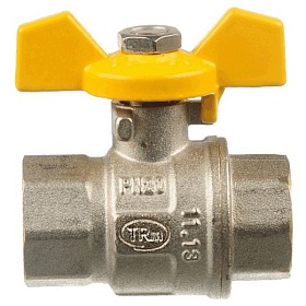 кран шаров. Terma-R газ. 3/4"в/в бант.  30566