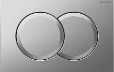 Кнопка смыва Geberit Delta 01 115.107.46.1, хром матовый